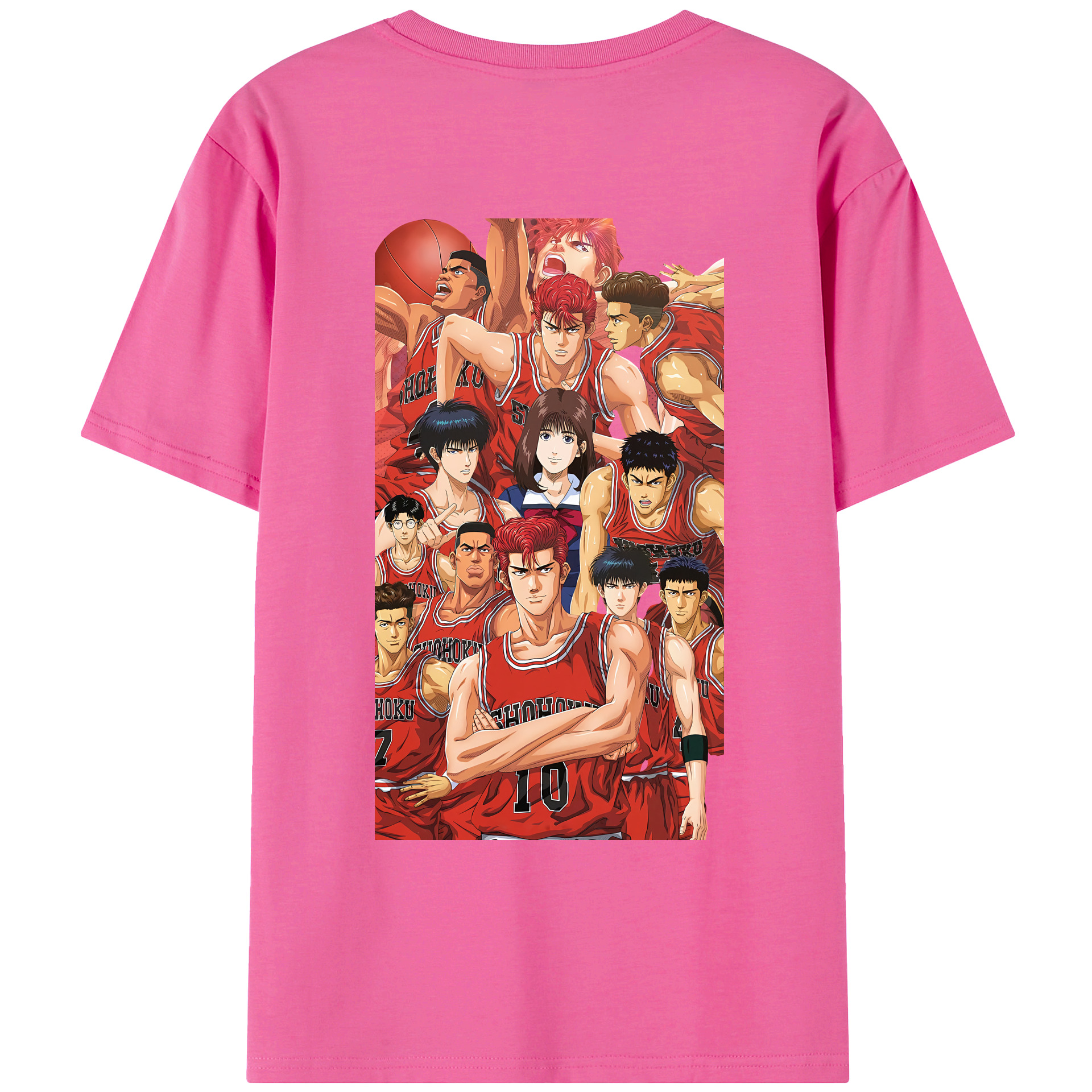 （画像用） SLAM DUNK／スラムダンク レディース半袖Tシャツ(バックプリント)